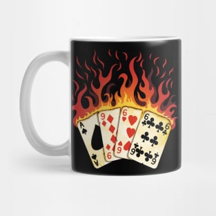 Born in 1966 - Birthday Burning Cards Mug